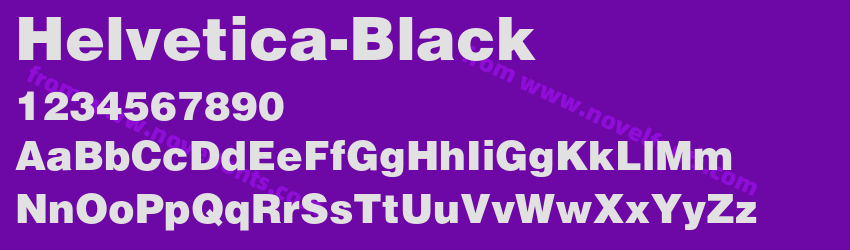 Helvetica-BlackPreview