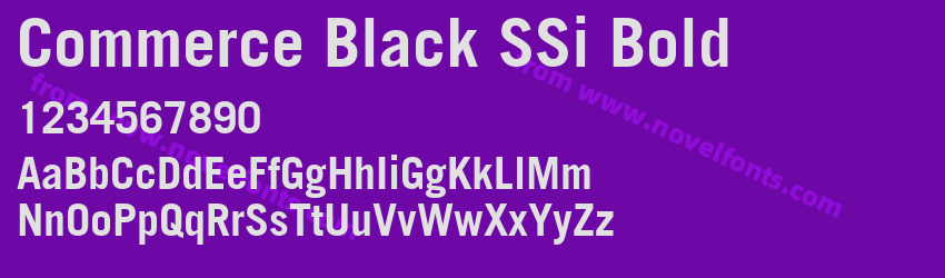 Commerce Black SSi BoldPreview