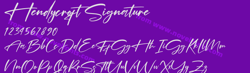 Hendycroft SignaturePreview