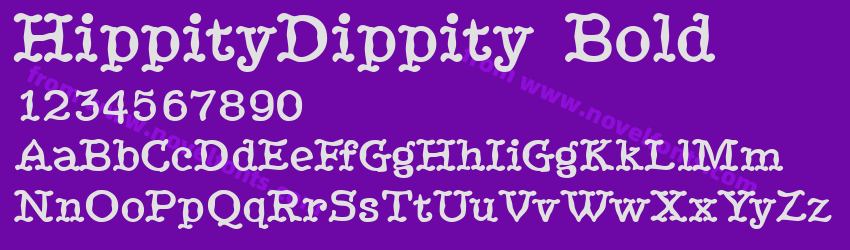 HippityDippity BoldPreview