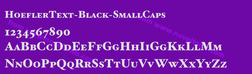 HoeflerText-Black-SmallCapsPreview