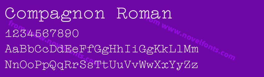 Compagnon RomanPreview