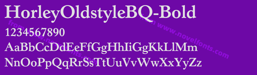 HorleyOldstyleBQ-BoldPreview