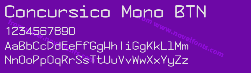 Concursico Mono BTNPreview