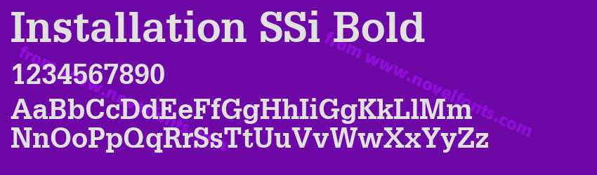 Installation SSi BoldPreview