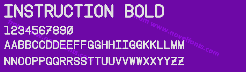 Instruction BoldPreview