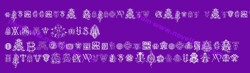 Intellecta Monograms Random Samples NinePreview