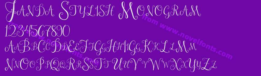 Janda Stylish MonogramPreview