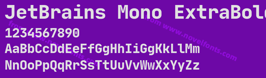 JetBrains Mono ExtraBoldPreview