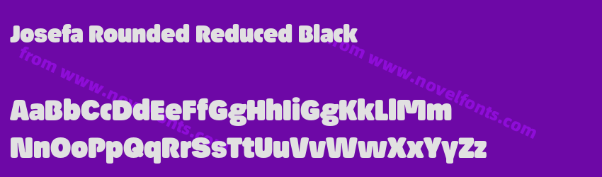 Josefa Rounded Reduced BlackPreview