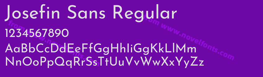 Josefin Sans RegularPreview