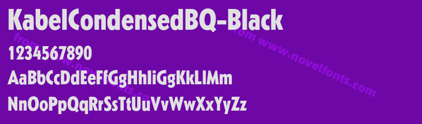 KabelCondensedBQ-BlackPreview