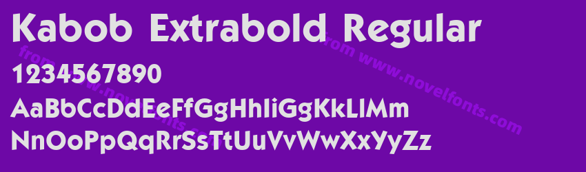 Kabob Extrabold RegularPreview