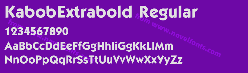 KabobExtrabold RegularPreview