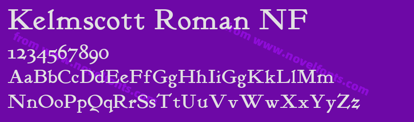 Kelmscott Roman NFPreview