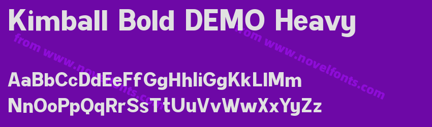 Kimball Bold DEMO HeavyPreview