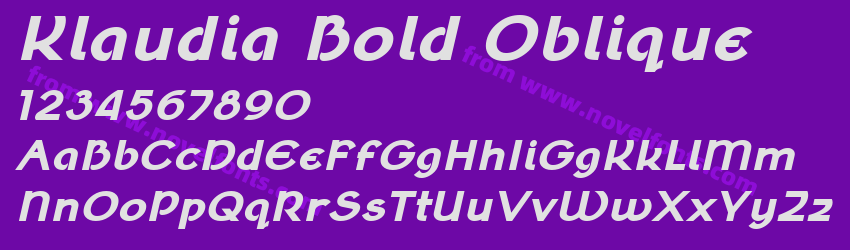 Klaudia Bold ObliquePreview