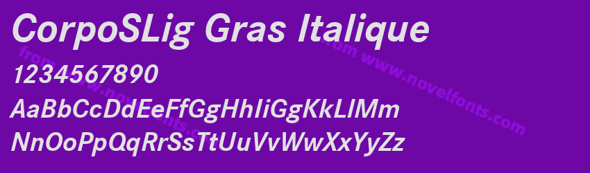 CorpoSLig Gras ItaliquePreview