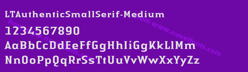 LTAuthenticSmallSerif-MediumPreview