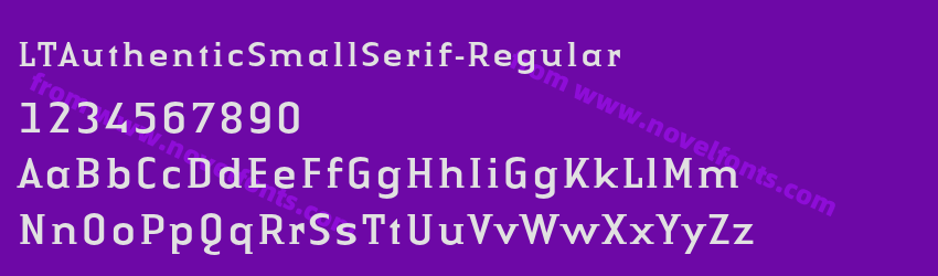 LTAuthenticSmallSerif-RegularPreview