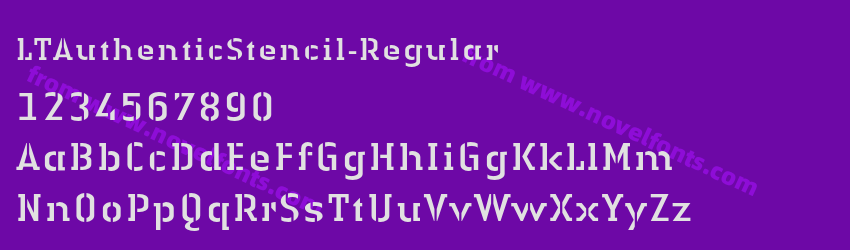 LTAuthenticStencil-RegularPreview