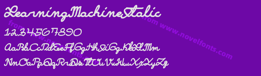 LearningMachineItalicPreview