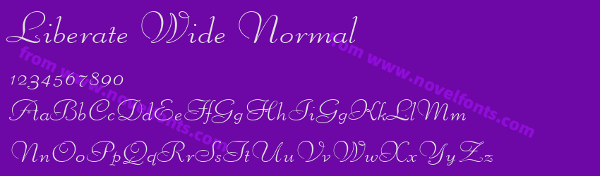 Liberate Wide NormalPreview