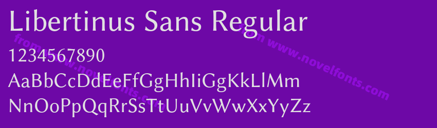 Libertinus Sans RegularPreview