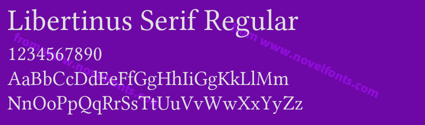 Libertinus Serif RegularPreview