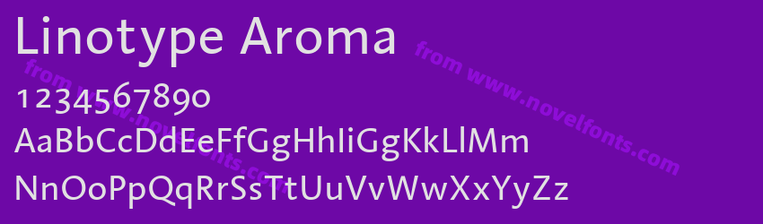 Linotype AromaPreview