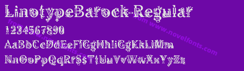 LinotypeBarock-RegularPreview