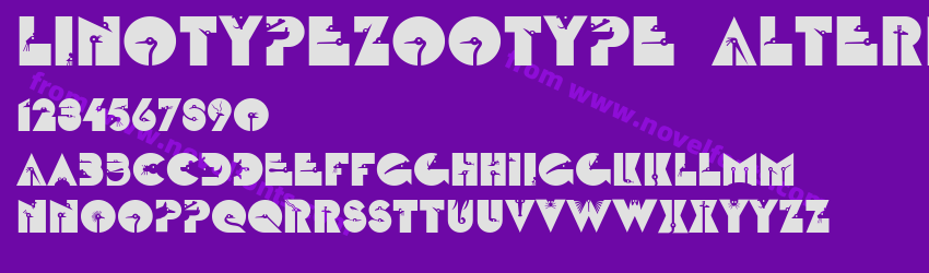 LinotypeZootype AlternatePreview