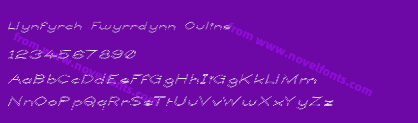 Llynfyrch Fwyrrdynn OulinePreview