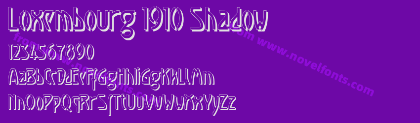 Loxembourg 1910 ShadowPreview