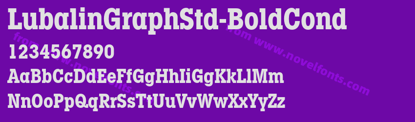 LubalinGraphStd-BoldCondPreview