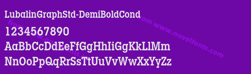 LubalinGraphStd-DemiBoldCondPreview