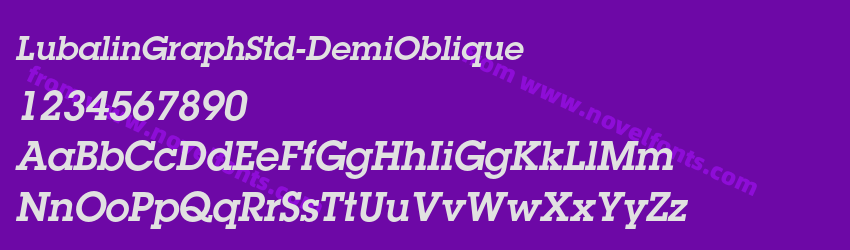 LubalinGraphStd-DemiObliquePreview