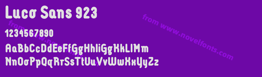 Luco Sans 923Preview