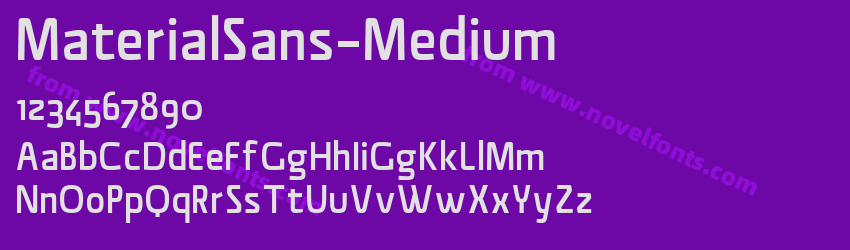 MaterialSans-MediumPreview