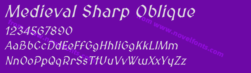 Medieval Sharp ObliquePreview