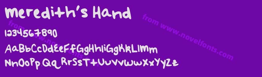 Meredith's HandPreview