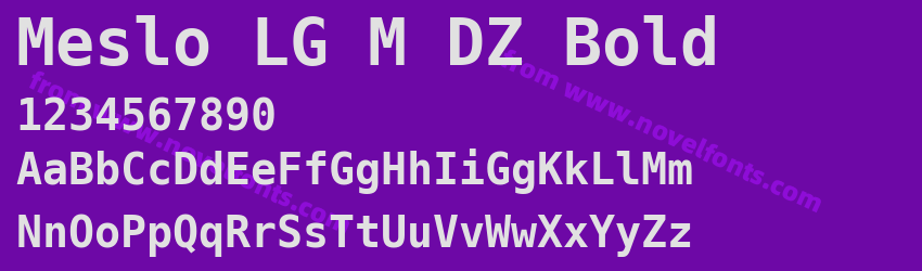 Meslo LG M DZ BoldPreview