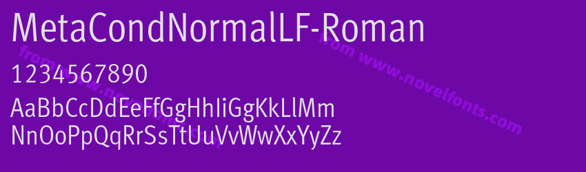 MetaCondNormalLF-RomanPreview