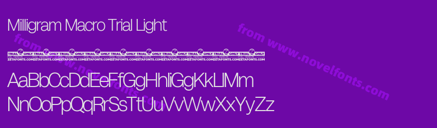 Milligram Macro Trial LightPreview