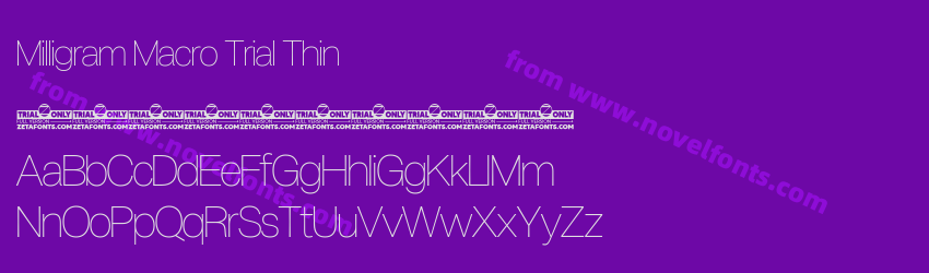 Milligram Macro Trial ThinPreview