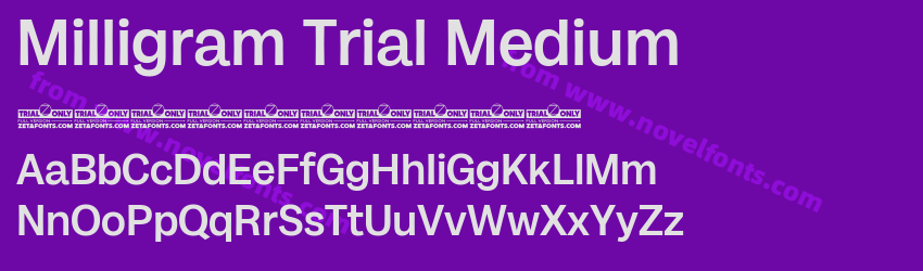 Milligram Trial MediumPreview