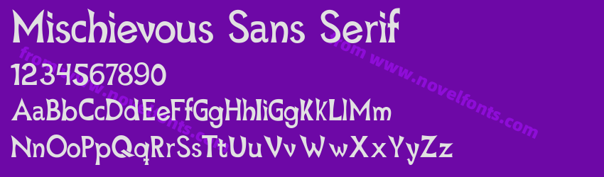 Mischievous Sans SerifPreview