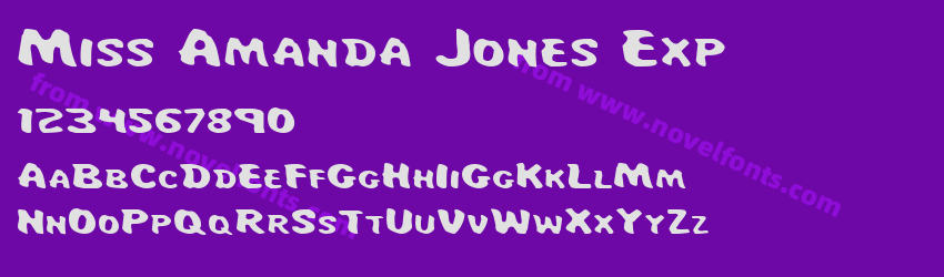 Miss Amanda Jones ExpPreview