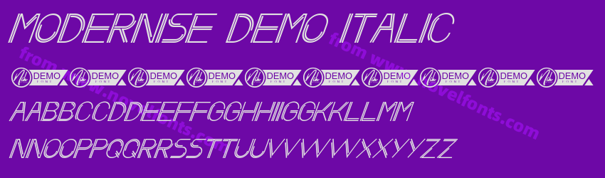 Modernise Demo ItalicPreview