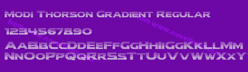 Modi Thorson Gradient RegularPreview